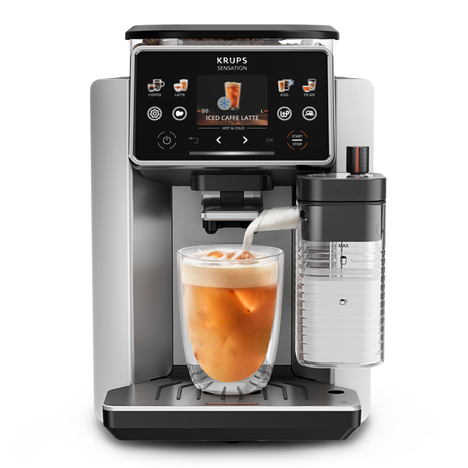 KRUPS Sensation Elite Hot & Cold Coffee Machine