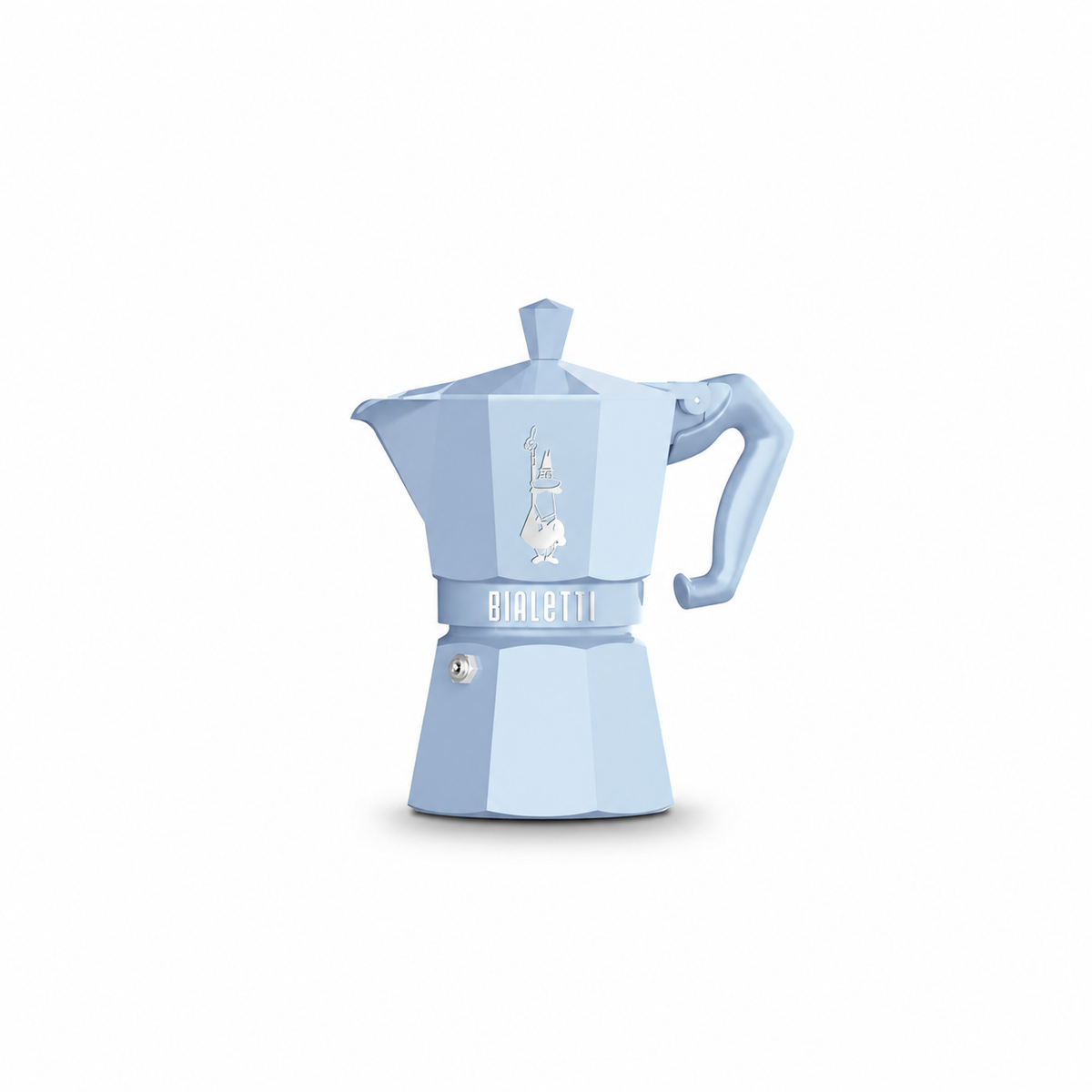 Bialetti MOKA Exclusive Blue | Italian Coffee Maker (3 & 6 Cup)