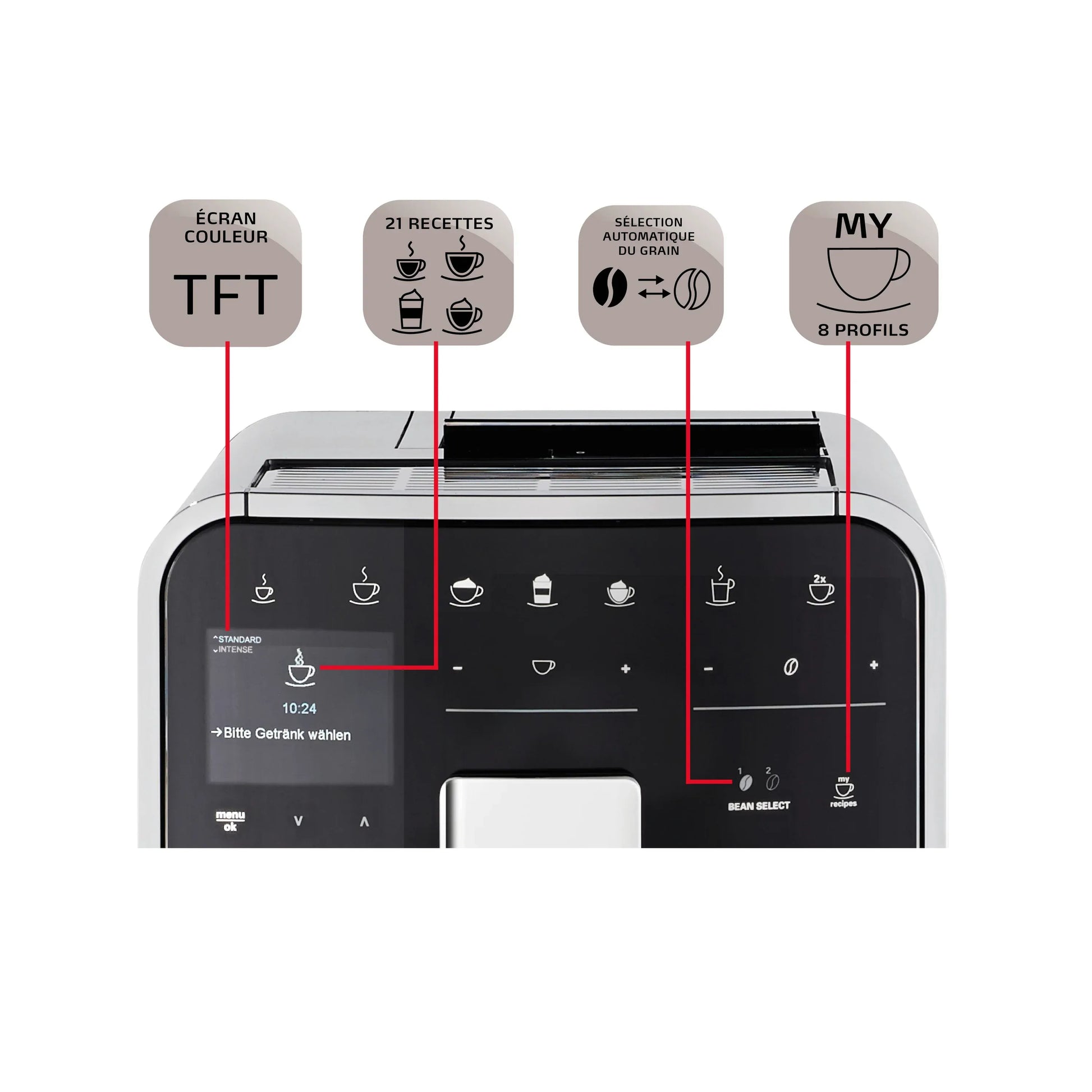 Melitta Barista TS Smart SST Fully Automatic Coffee Machine