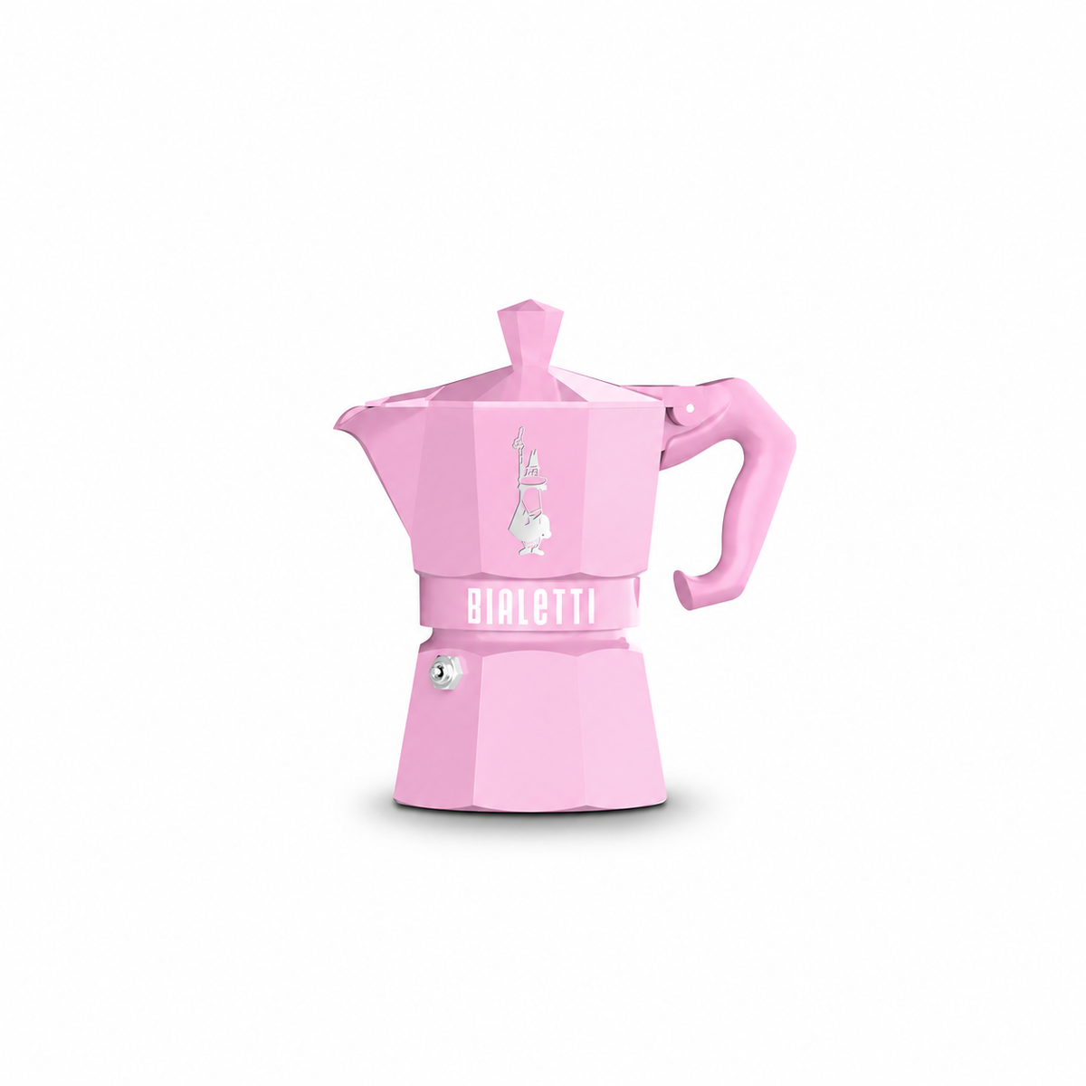 MOKA Exclusive Pink Moka Pot | Stovetop Coffee Maker (3 & 6 Cup)