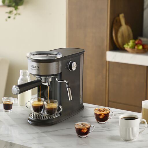 KRUPS Mini Maestro Automatic Coffee Machine – Compact Bean-to-Cup Coffee Maker