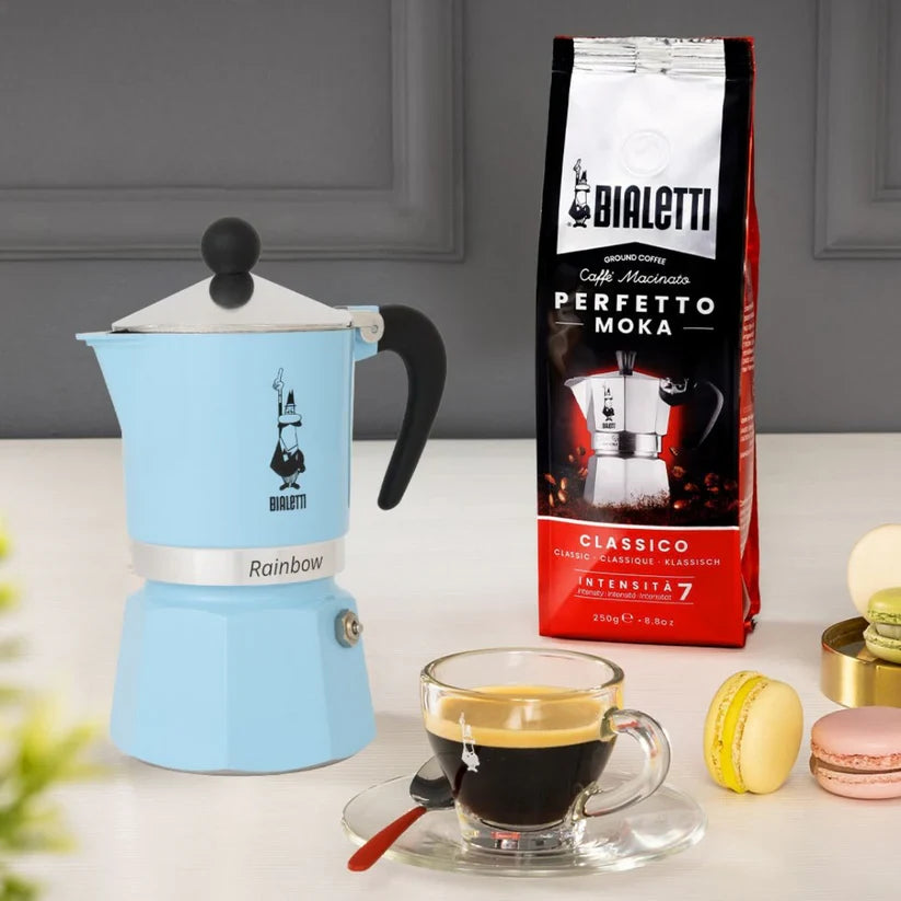 Latteholic-Bialetti Rainbow: Stovetop Espresso Maker