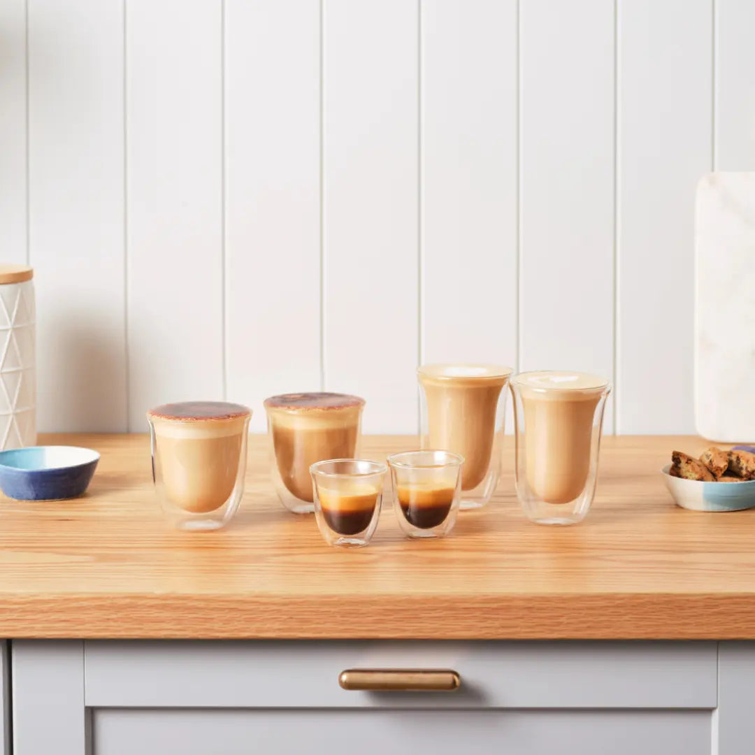 DeLonghi Connoisseur Collection Glass Set of 6 Pieces