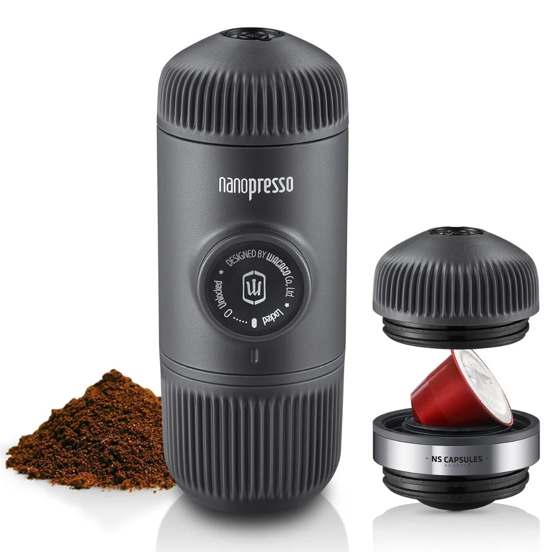 Wacaco Nanopresso with NS Adapter Portable Espresso Maker