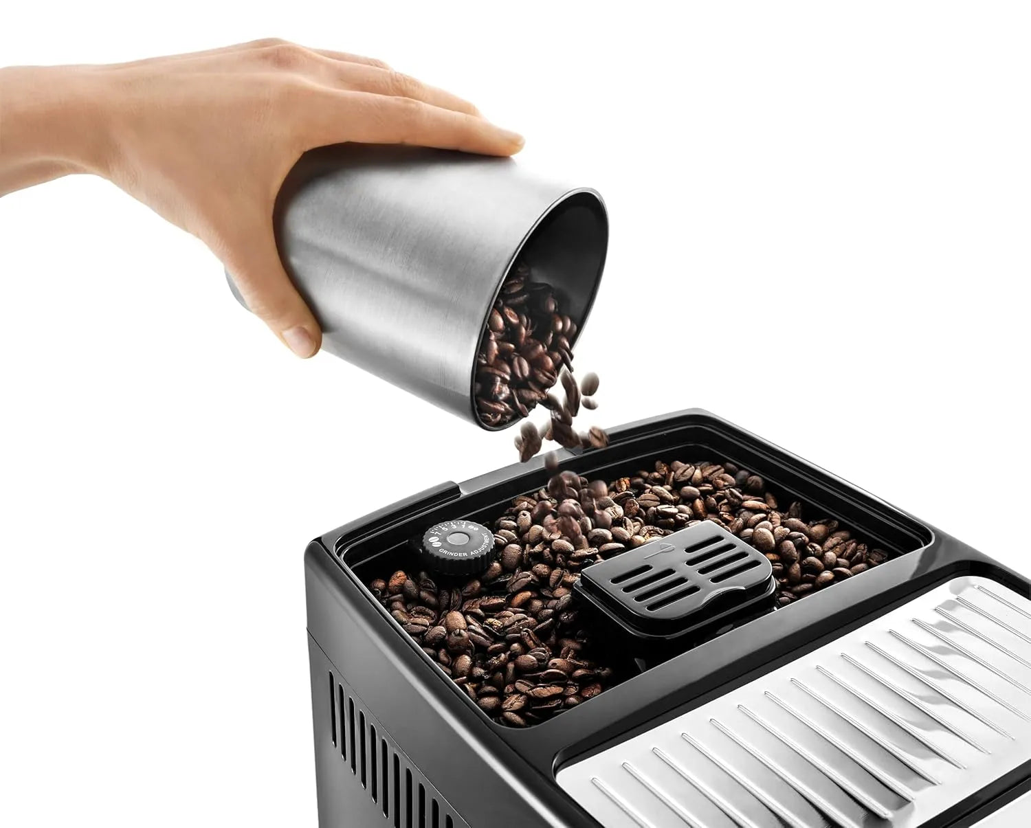 Latteholic Delonghi Dinamica Ecam 350.55.B Coffee Machine