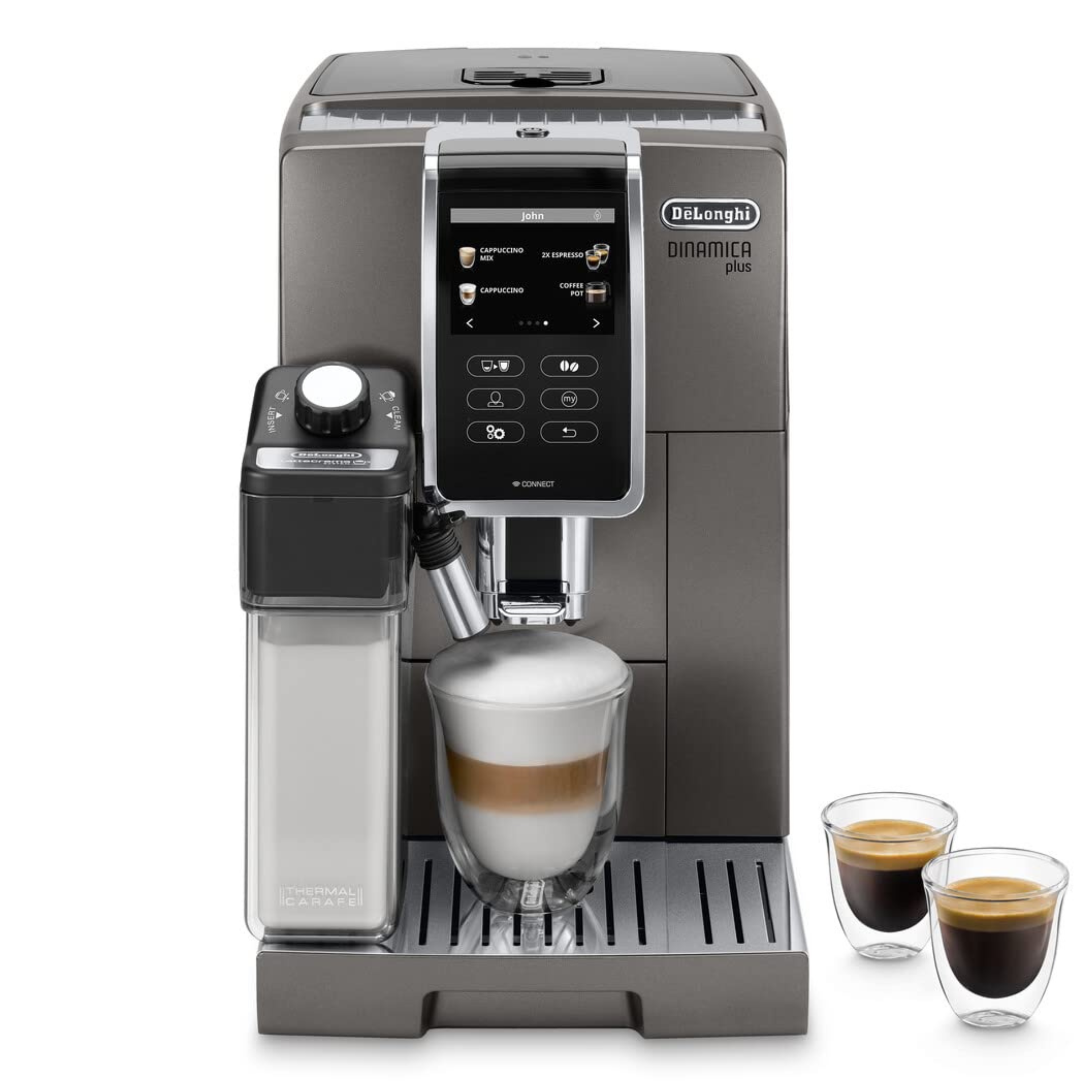 DeLonghi Dinamica Plus Ecam 370.95.T Fully Automatic Coffee Machine| Open Box