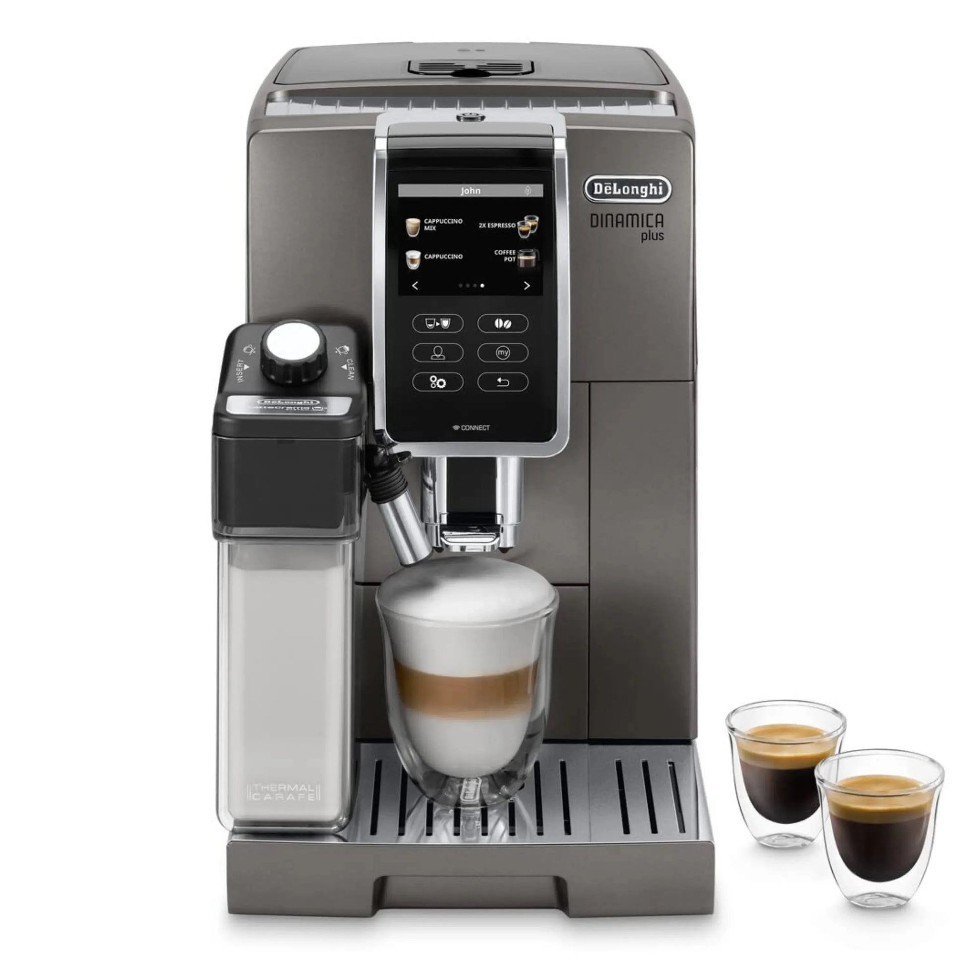 Latteholic DeLonghi Dinamica Plus Ecam 370.95.T Fully Automatic Coffee Machine