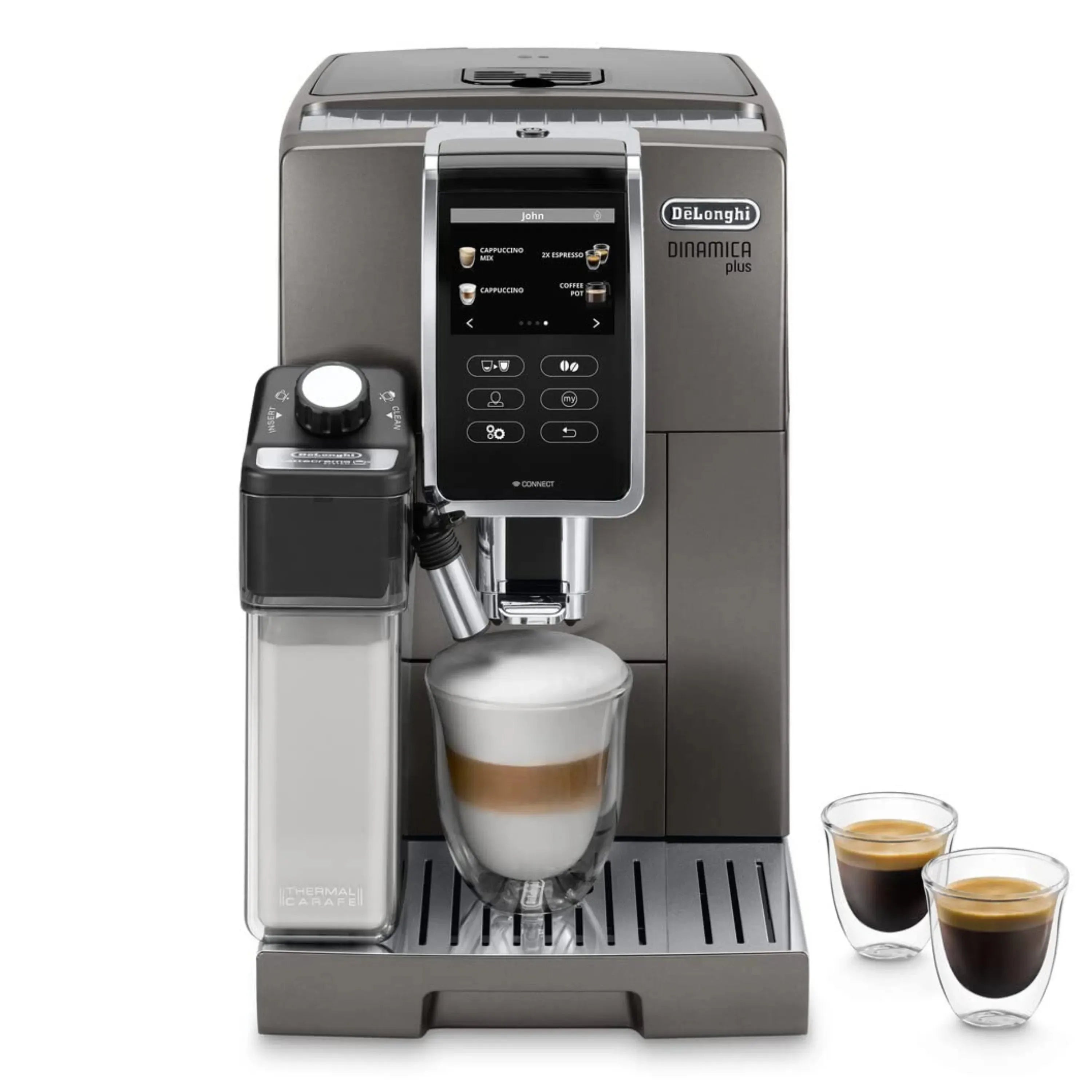 Latteholic DeLonghi Dinamica Plus Ecam 370.95.T Fully Automatic Coffee Machine