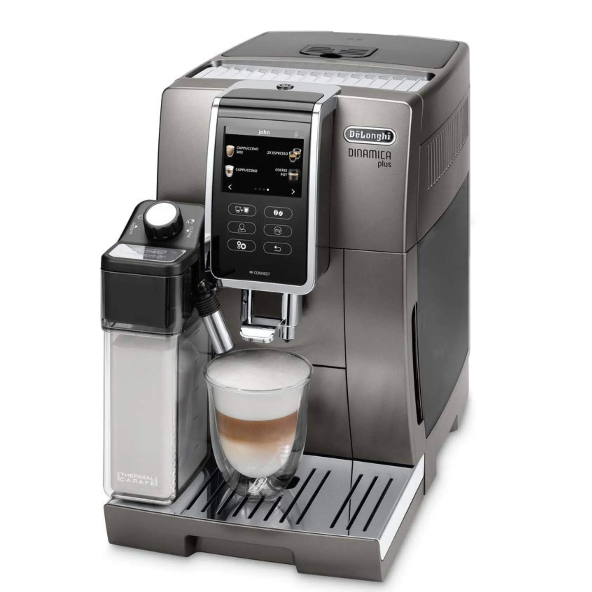 Latteholic DeLonghi Dinamica Plus Ecam 370.95.T Fully Automatic Coffee Machine