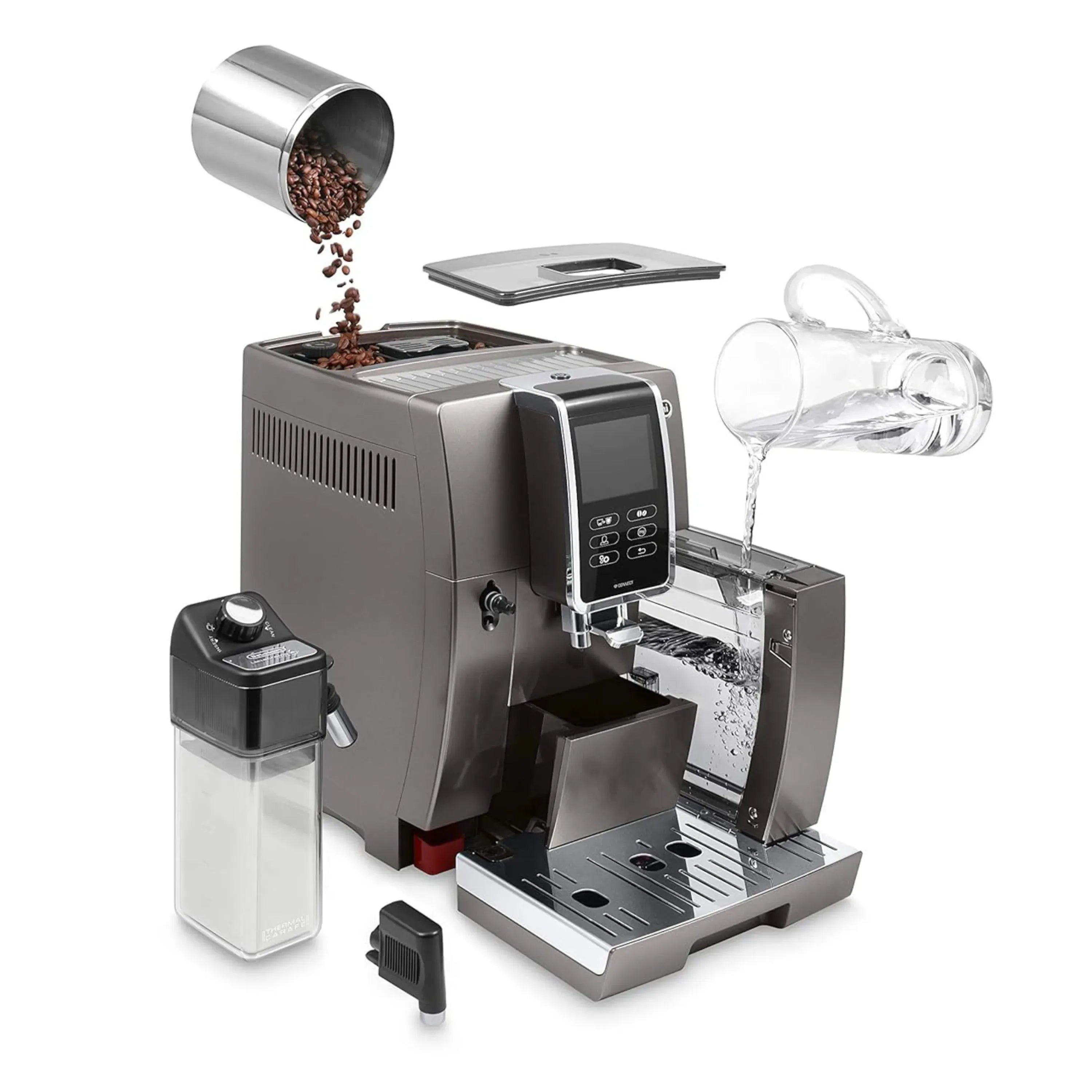 Latteholic DeLonghi Dinamica Plus Ecam 370.95.T Fully Automatic Coffee Machine