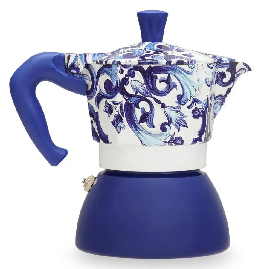 Bialetti Moka Induction D&G Mediterraneo Stovetop Espresso Coffee Maker