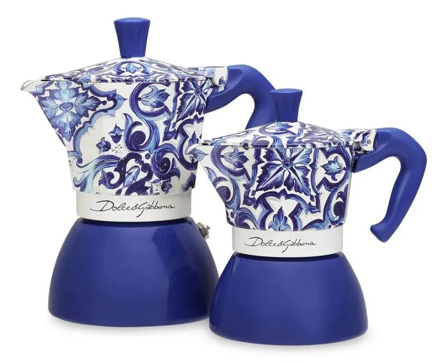 Bialetti Moka Induction D&G Mediterraneo Stovetop Espresso Coffee Maker