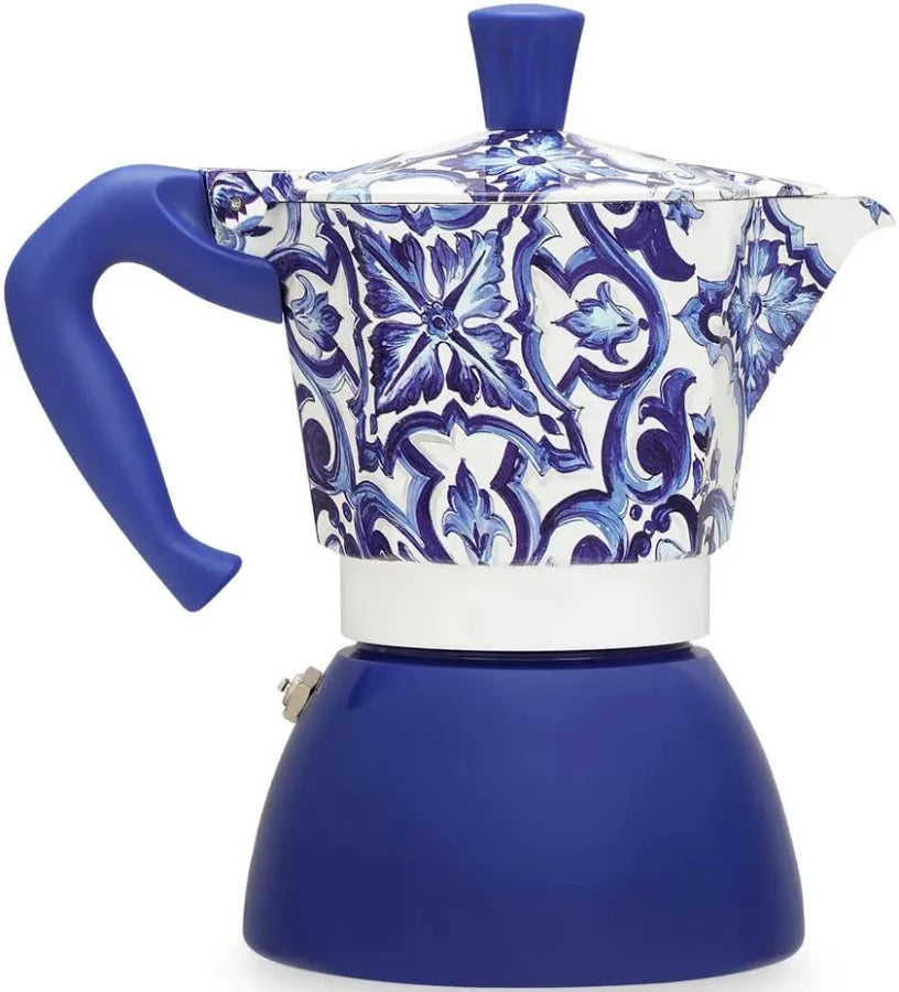 Bialetti Moka Induction D&G Mediterraneo Stovetop Espresso Coffee Maker