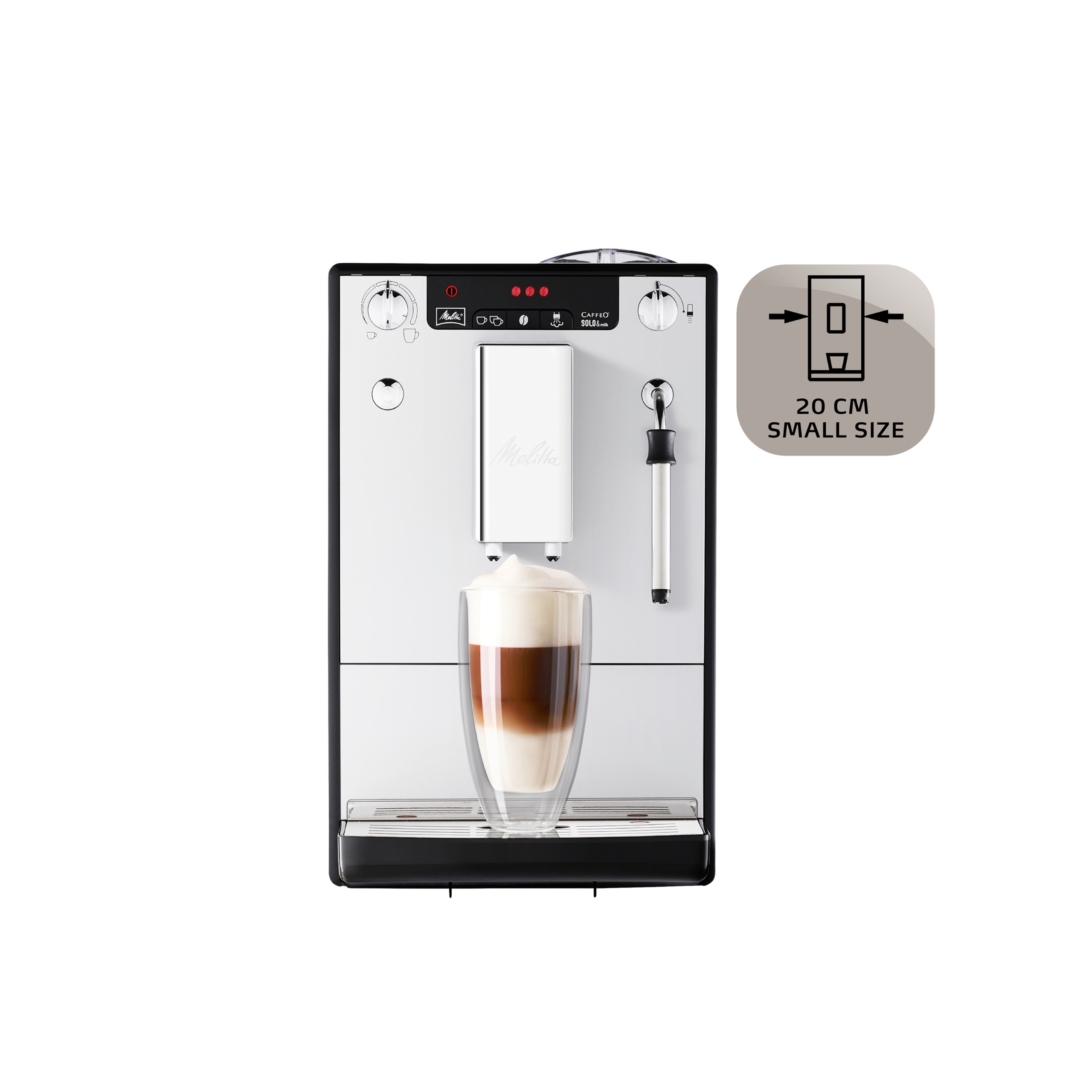 Melitta Caffeo Solo Perfect Milk Bean To Cup Coffee Machine - Black